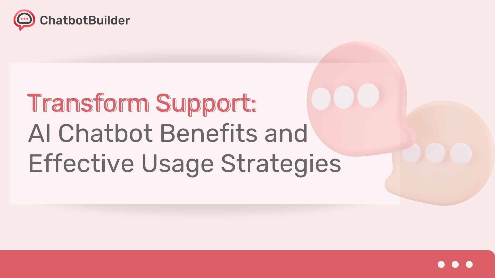 AI Chatbot Benefits blog cover