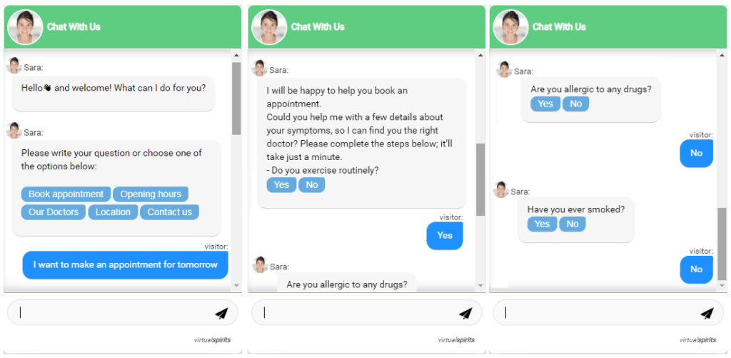 chatbot templates