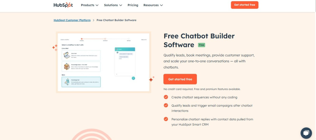 HubSpot Chatbot