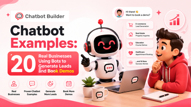 Chatbot Examples: 20 Real Businesses Using Bots to Generate Leads and Book Demos