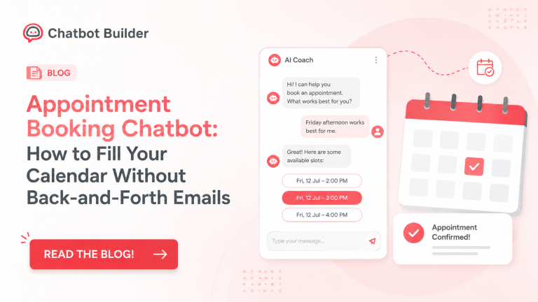 Appointment Booking Chatbot: How to Fill Your Calendar Without Back-and-Forth Emails