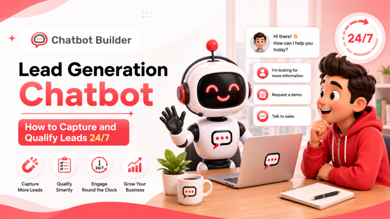 Lead Generation Chatbot: How to Capture and Qualify Leads 24/7
