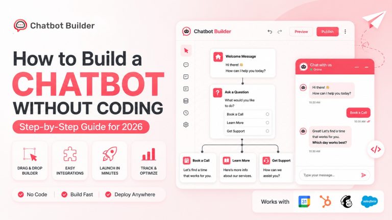 How to Build a Chatbot Without Coding: Step-by-Step Guide for 2026